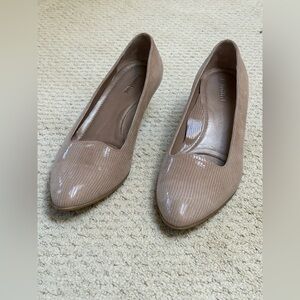 BeautiFeel Women's Pumps "Sasha" in champagne luminous suede